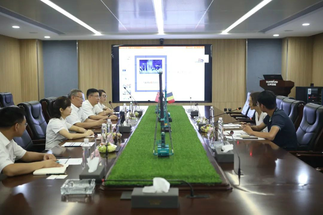 比利时商务领事到访8188cc威尼斯智能