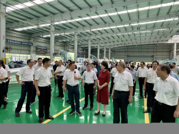 省委常委、统战部部长黄兰香考察调研8188cc威尼斯科技