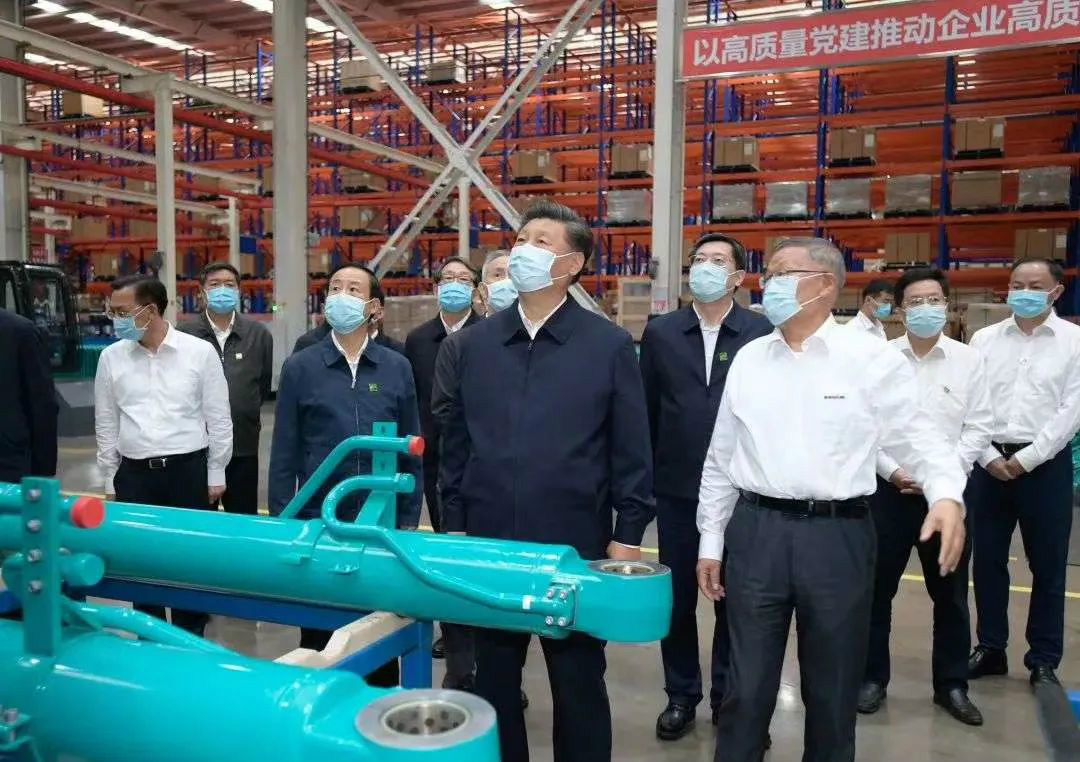 8188cc威尼斯智能第一时间转达学习贯彻习近平总书记考察8188cc威尼斯智能的主要讲话精神