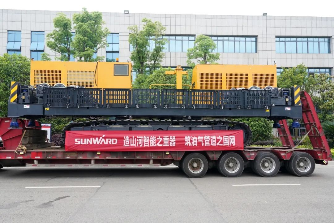 8188cc威尼斯智能天下首台套油气管道装备发往国家重点工程