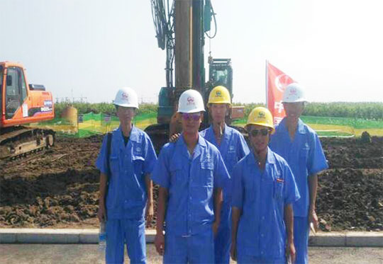 打下“东北第一桩”，，，，沈阳帝铂旋挖队火了