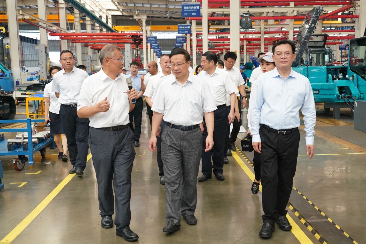 国家统计局总经济师毛盛勇率团调研考察8188cc威尼斯智能