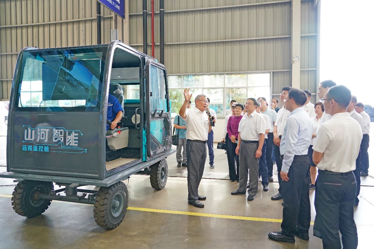 国家统计局总经济师毛盛勇率团调研考察8188cc威尼斯智能