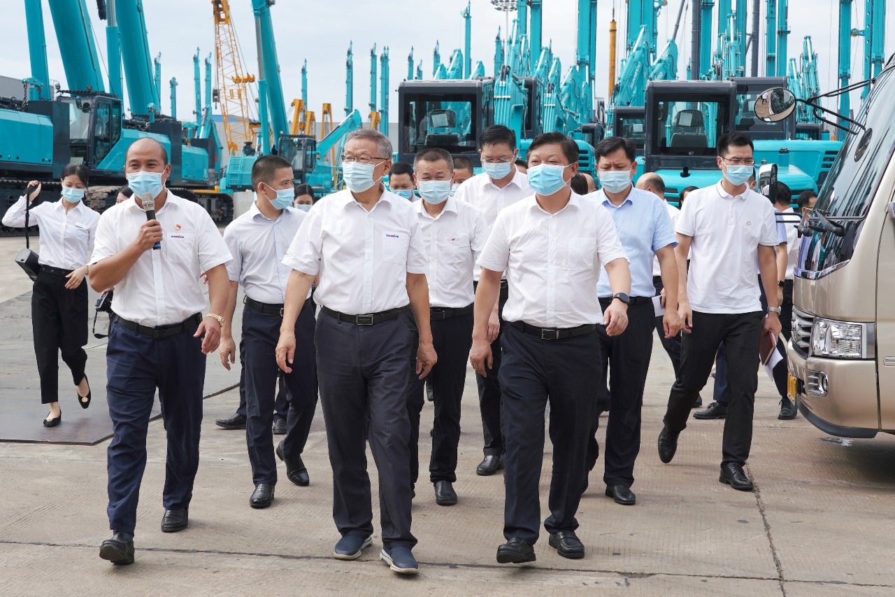 长沙县委书记付旭明调研8188cc威尼斯智能