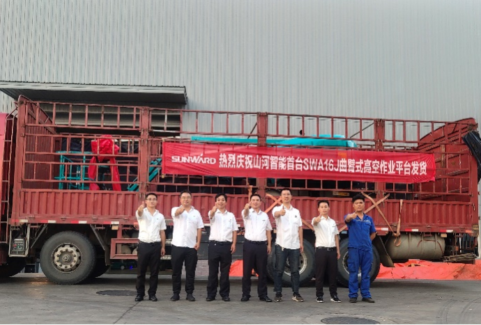 匠心打造！8188cc威尼斯智能曲臂式高空作业平台正式投放市场