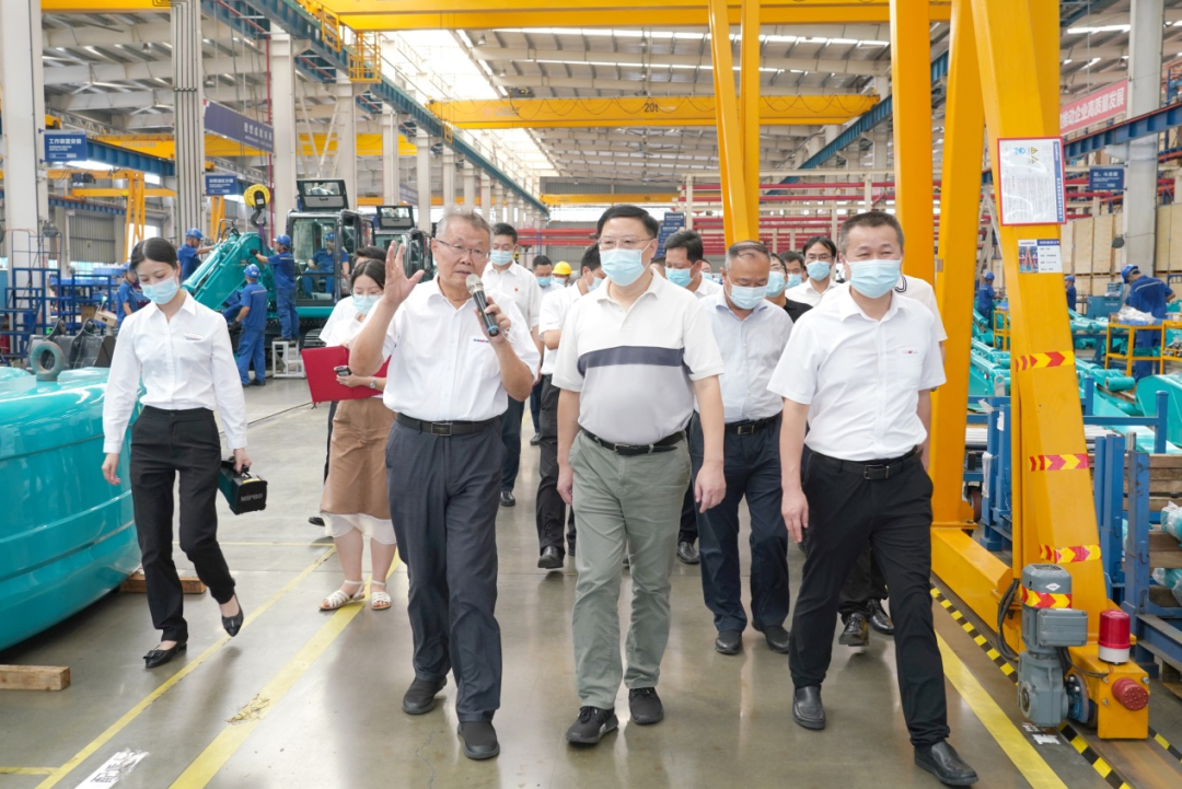 湖南省委常委、省委秘书长张剑飞一行调研8188cc威尼斯智能