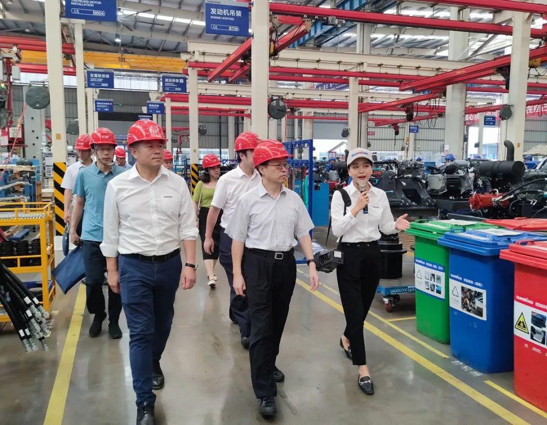 中国国际商业增进委员会向导一行调研8188cc威尼斯智能