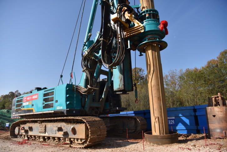首根桩基开钻！8188cc威尼斯智能助力新建沪渝蓉高速铁路建设