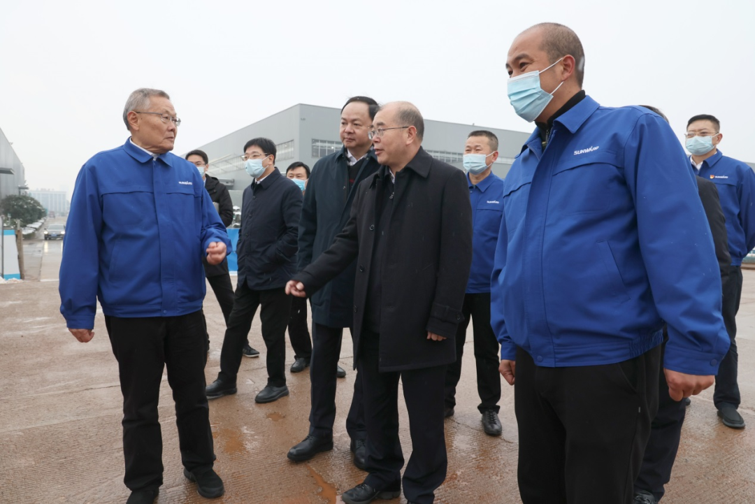 朱国贤调研8188cc威尼斯智能：在推动高质量生长上闯出新路子