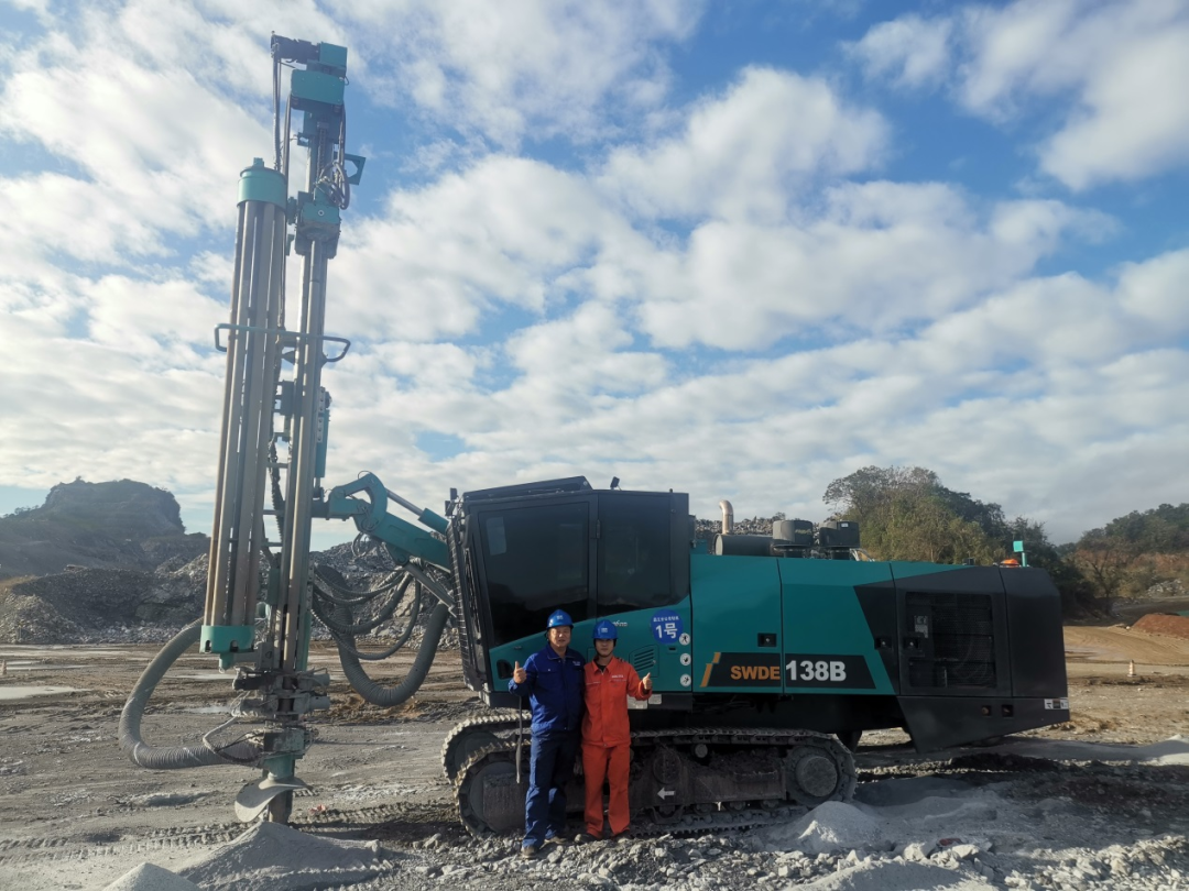 追加订单！8188cc威尼斯智能一体化潜孔钻机助力海南华润水泥获好评