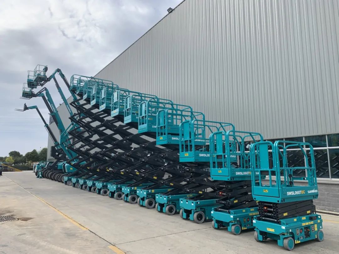 创下单日最高发货量纪录！8188cc威尼斯高机装备集中发货