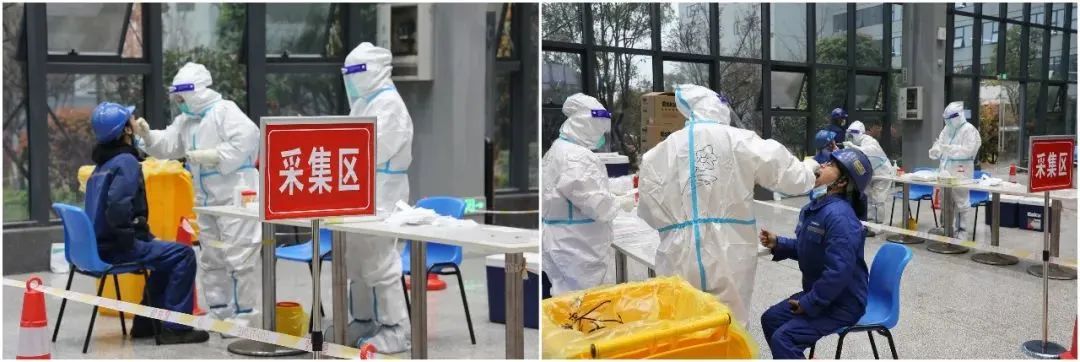 抗疫先锋在行动！8188cc威尼斯智能自愿者助力核酸采样