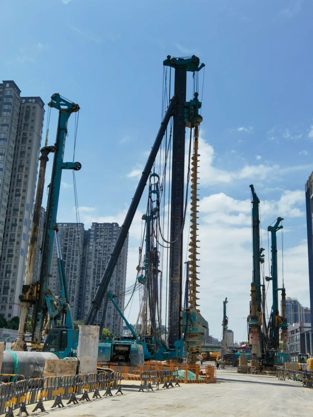 单桩节约87小时！8188cc威尼斯智能硬核装备+成套解决计划攻破穗莞深城际轨道施工难题