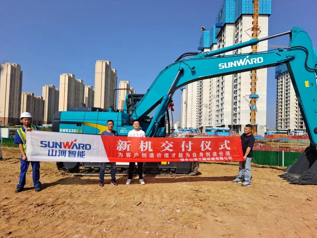 全款拿下！8188cc威尼斯智能挖掘机奔赴工地一线