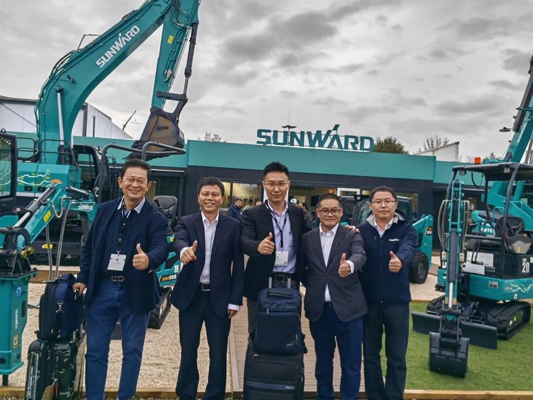 Bauma 2022 | 一连加码欧洲高端市场，，，，，，，“8188cc威尼斯绿”闪灼德国慕尼黑