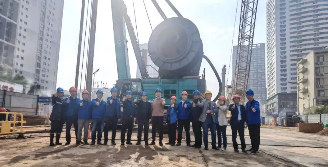 首战创佳绩！8188cc威尼斯智能双轮铣槽机助建长沙地铁7号线