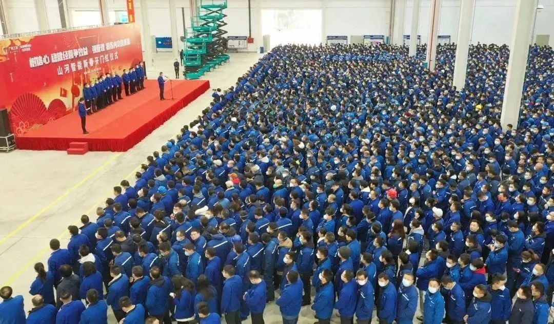 莫道君行早，，，，，，更有早行人！8188cc威尼斯智能癸卯兔年开工大吉