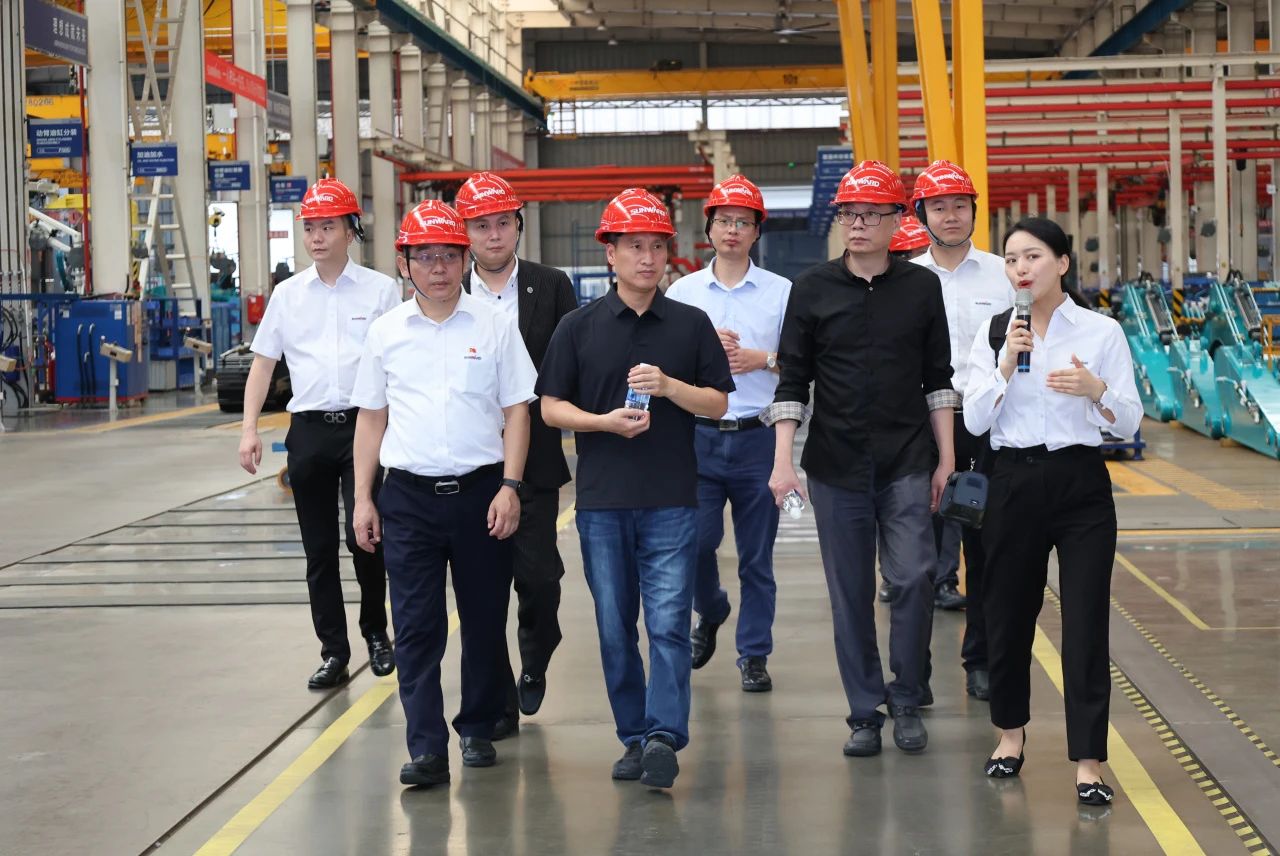 永青科技集团董事长胡晓东带队到访8188cc威尼斯智能