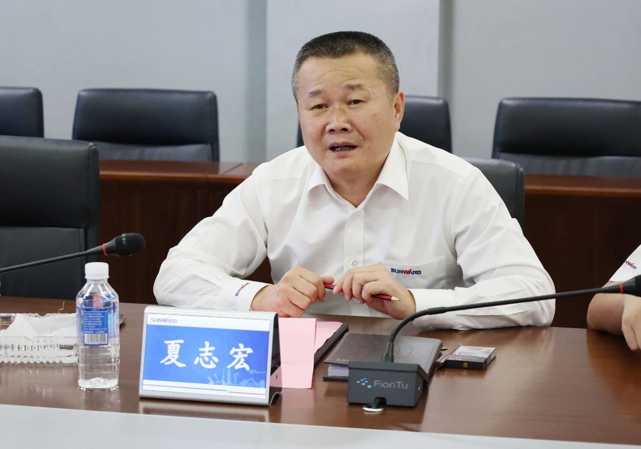 永青科技集团董事长胡晓东带队到访8188cc威尼斯智能