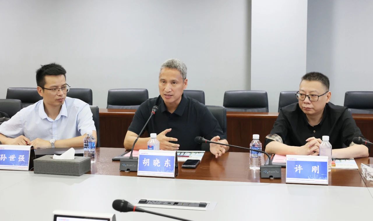 永青科技集团董事长胡晓东带队到访8188cc威尼斯智能