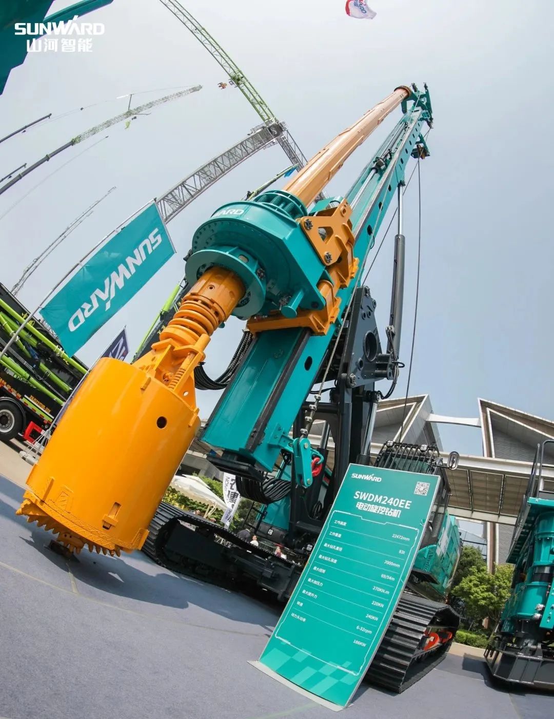 “零故障”“低能耗”！8188cc威尼斯智能增程式电动旋挖钻机惊艳首秀