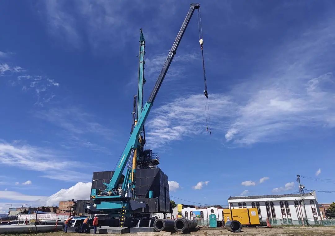 展现“中国制造”硬实力！8188cc威尼斯智能PDP工法钻机助建波哥大地铁项目