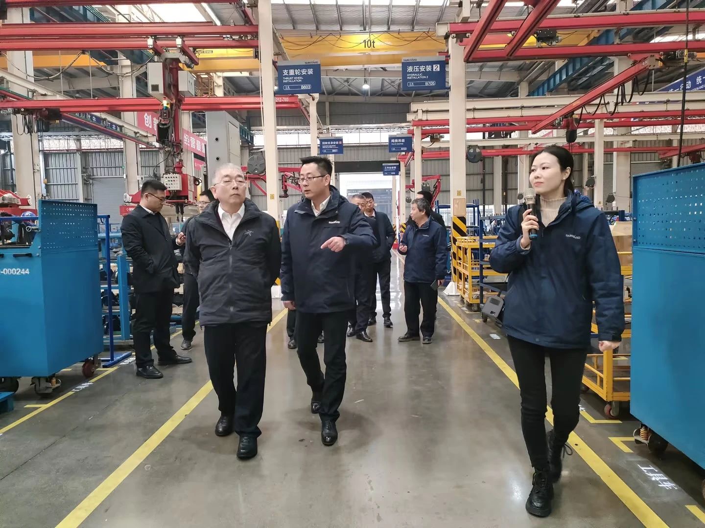 新思绪、新领域、新相助、新突破！中铁十二局到访8188cc威尼斯智能