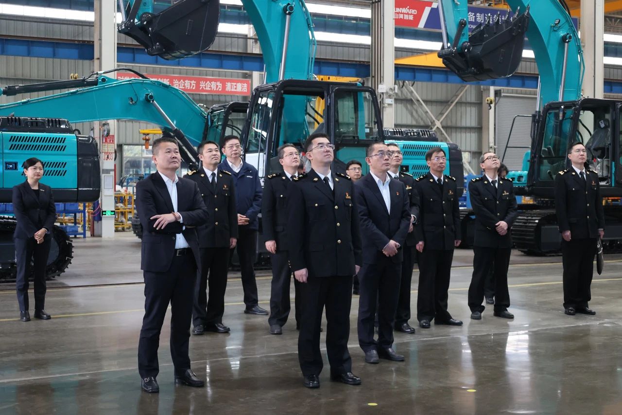 长沙海关党委书记、关长沈大为调研8188cc威尼斯智能