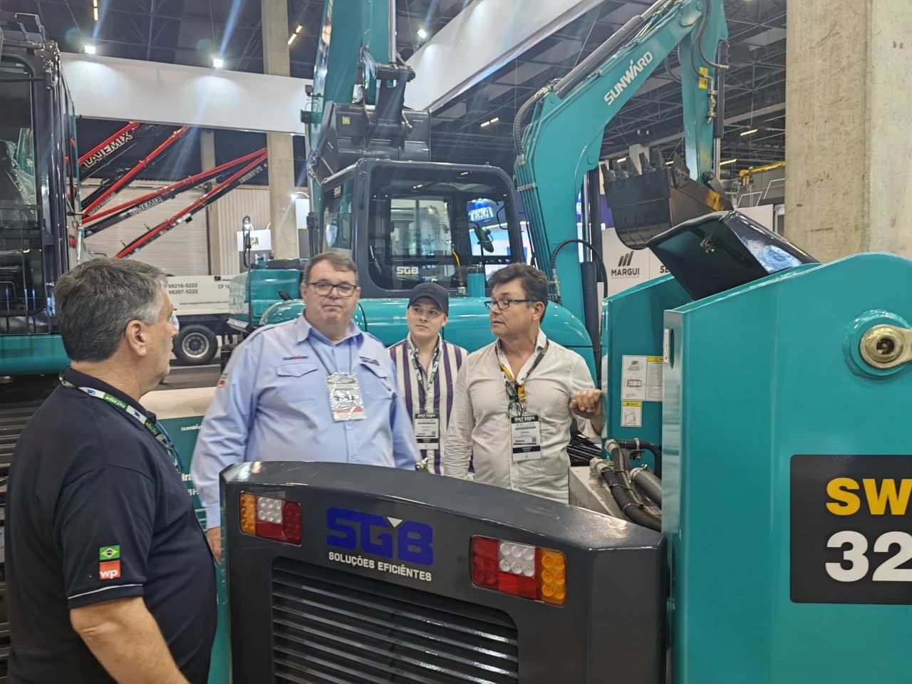 展出装备销售一空！8188cc威尼斯智能亮相2024巴西矿业展览会！