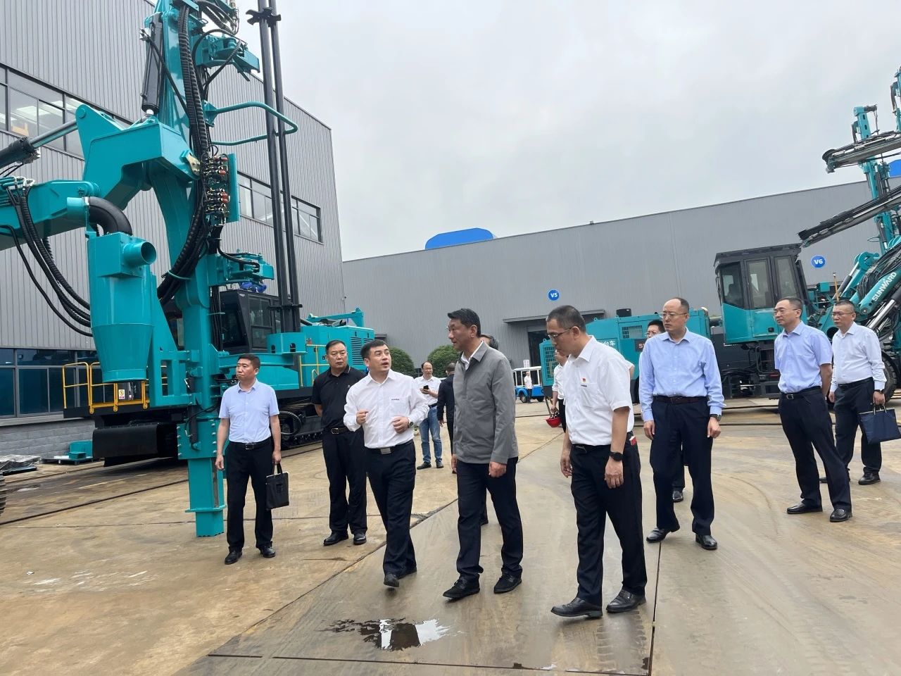 中煤平朔党委书记、董事长陈建一行调研8188cc威尼斯智能