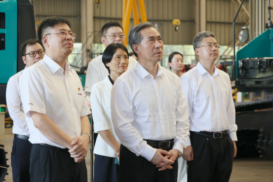 中国贸促会会长任鸿斌调研8188cc威尼斯智能