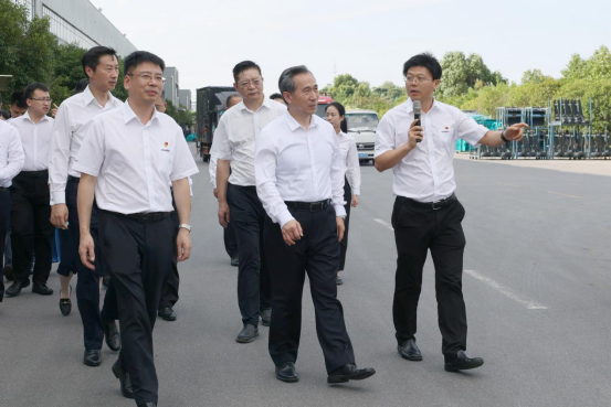 中国贸促会会长任鸿斌调研8188cc威尼斯智能