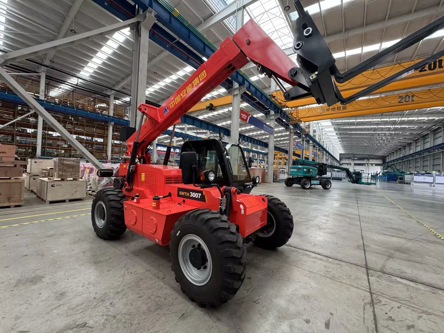 应运而生，，，，，，“急”速响应！8188cc威尼斯智能伸缩臂叉装车进军应抢救援领域