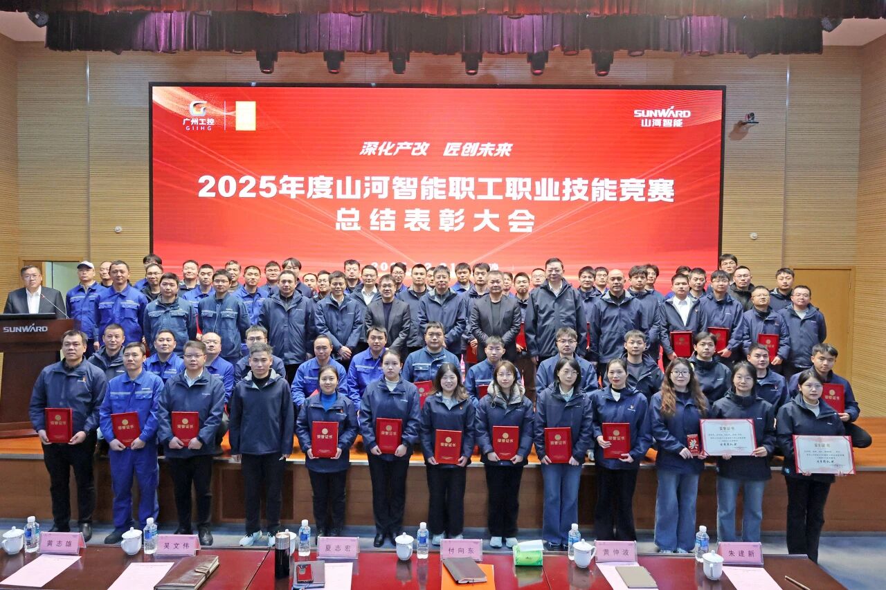 8188cc威尼斯智能2025年度职工职业手艺竞赛总结表扬大会乐成召开